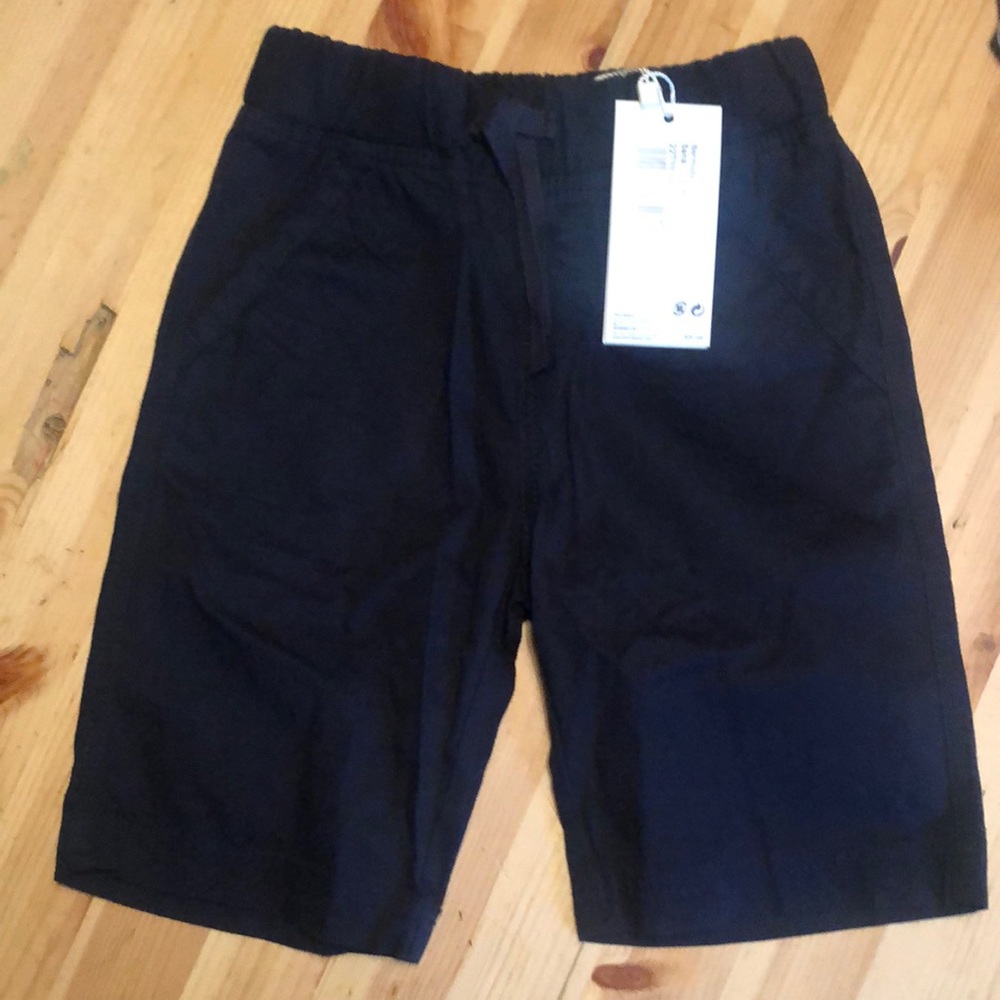 navy blue petit Bataeu Chino shorts